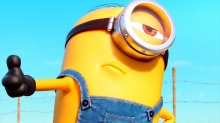 "Minionki" – Banana! - recenzja;Minionki;komedia;animacja;bajka;żółte;stworki;żyjątka;czarny humor;zło