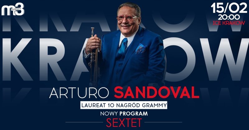 Plakat koncertu Arturo Sandovala (źródło: materiały promocyjne organizatora)  