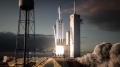 Misja zakończona sukcesem. Rakieta Falcon Heavy wystartowała! - Elon Musk;Falcon Heavy. SpaceX;kosmos;rakieta;misja;eksploracja;Mars;podróż;Tesla Roadster;Starman;manekin;wystrzelenie;6 lutego;historyczna chwila