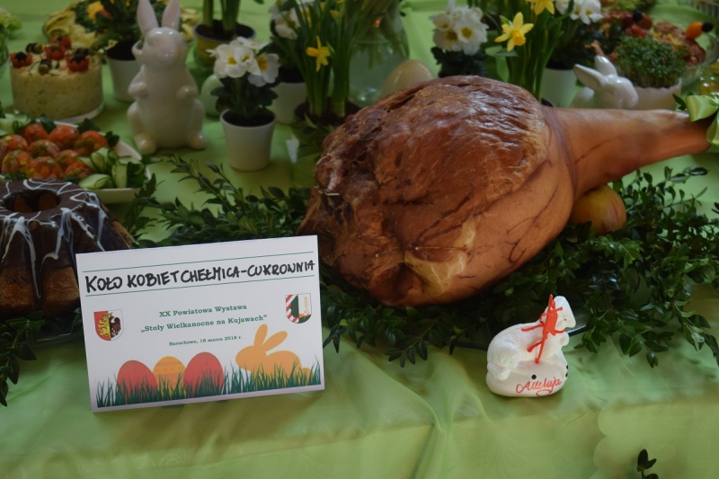 XX Powiatowa Wystawa „Stoły Wielkanocne na Kujawach” - Baruchowo 2018 (fot. PJ)  