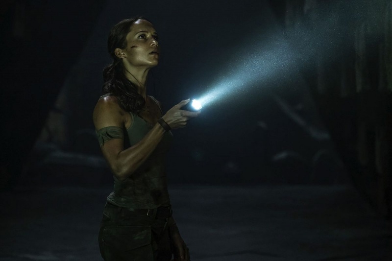 Kadr z filmu "Tomb Raider" (źródło: materiały prasowe)  
