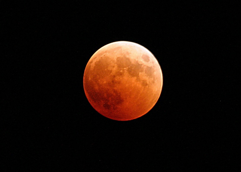 Krwawy Księżyc (źródło: www.pexels.com/photo/blood-cosmos-full-lunar-eclipse-262818)  