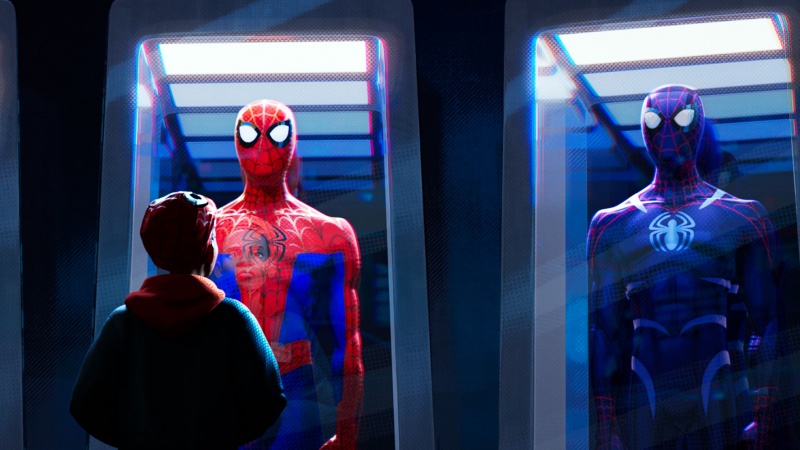 Kadr z filmu "Spider-Man: Uniwersum" (źródło: materiały prasowe)  