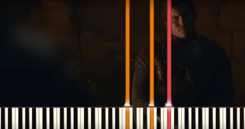 "Jenny of Oldstones" - wersja na pianino  (źródło: youtube.com/screenshot)  