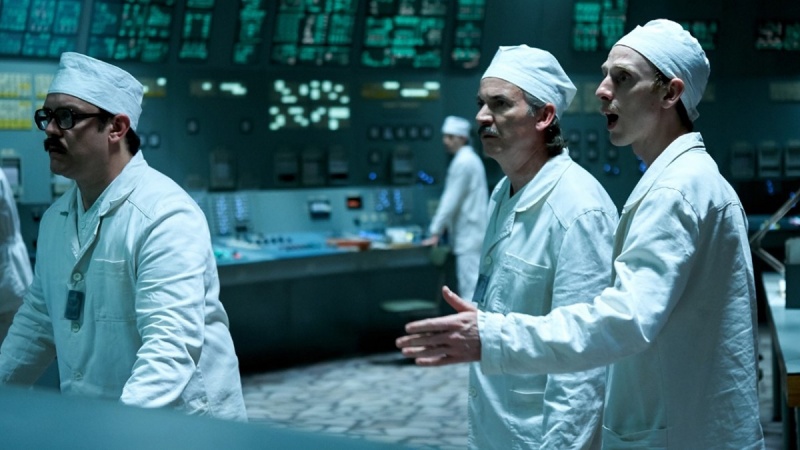 Kadr z miniserialu "Czarnobyl" (źródło: materiały prasowe/HBO)  