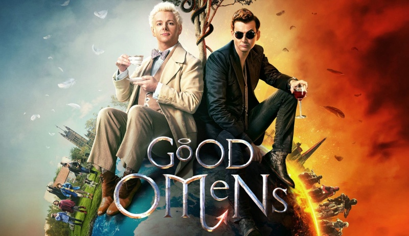 Poster z serialu "Good Omens" (źródło: materiały prasowe)  