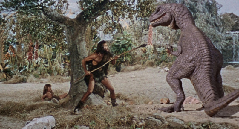 Kadr z filmu "Milion lat przed naszą erą" (1966)  