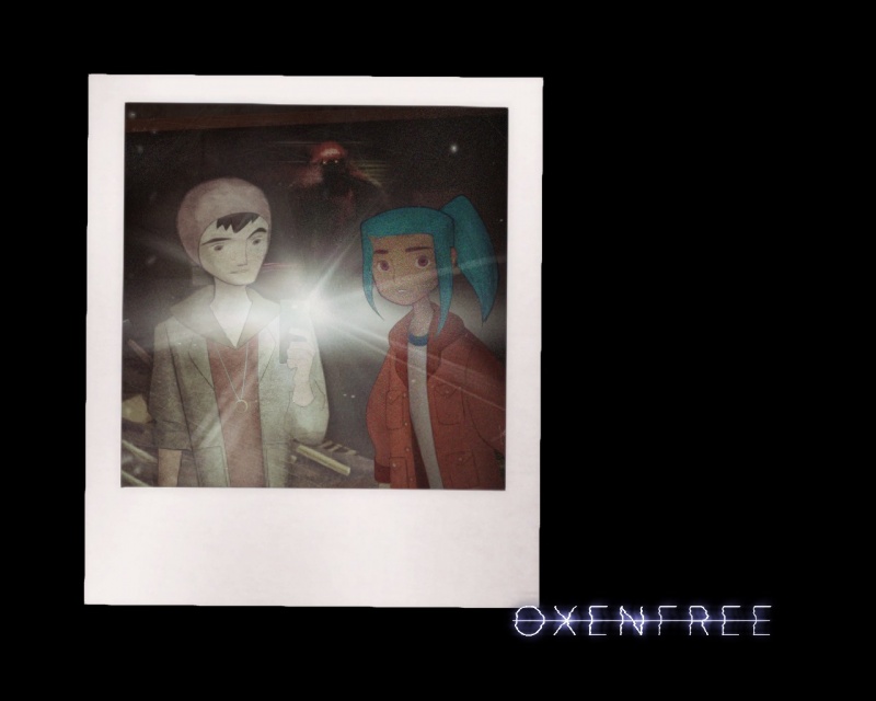 Screen z gry "Oxenfree" (źródło: rozgrywka własna)  