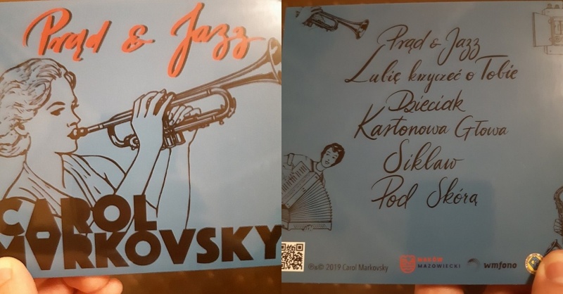 Okładka płyty "Prąd & Jazz" (fot. Bartłomiej Pasiak)  