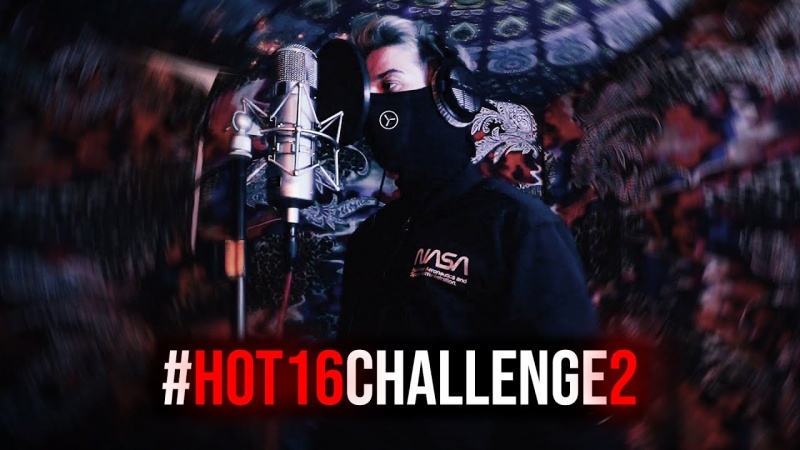 Raper Kamerzysta w akcji Hot 16 Challenge 2 (źródło: YouTube.com/screenshot)  