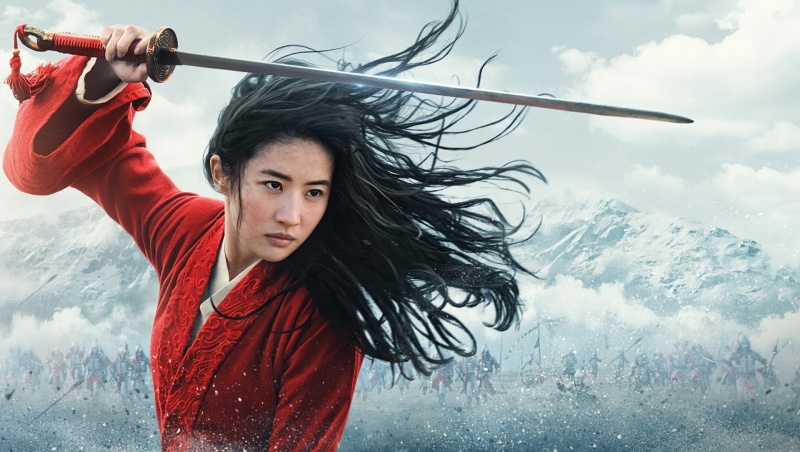 Poster do filmu "Mulan" (źródło: materiały prasowe)  