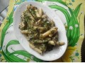 Makaron z serem pleśniowym i brokułem - potrawa;danie;smak;obiad;kolacja