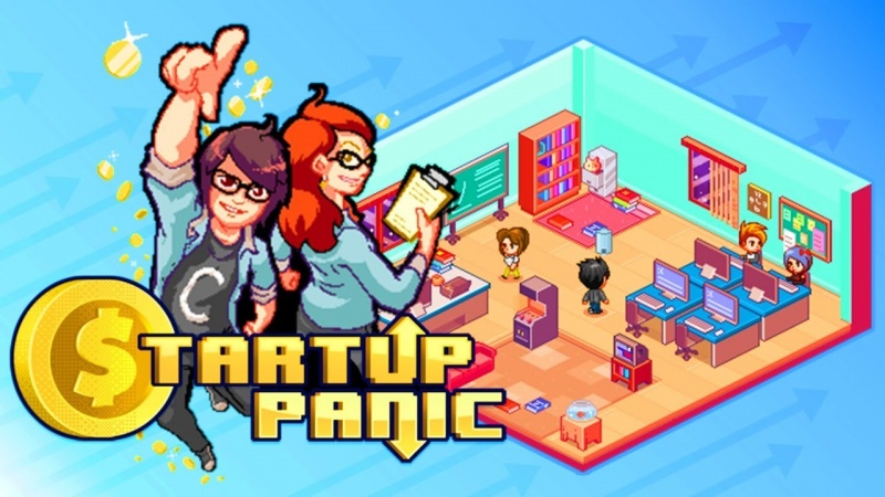 Screen z gry "Startup Panic" (źródło: youtube.com)  