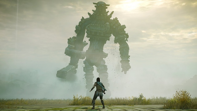 Screen z gry "Shadow of the Colossus" (źródło: materiały prasowe)  