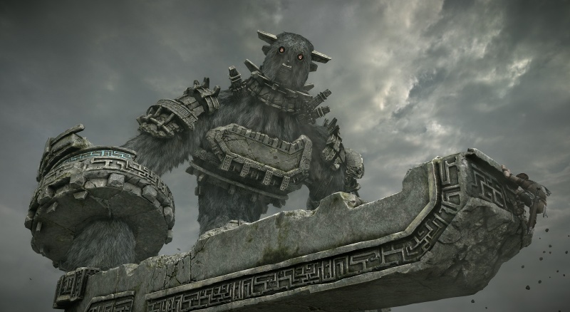 Screen z gry "Shadow of the Colossus" (źródło: materiały prasowe)  