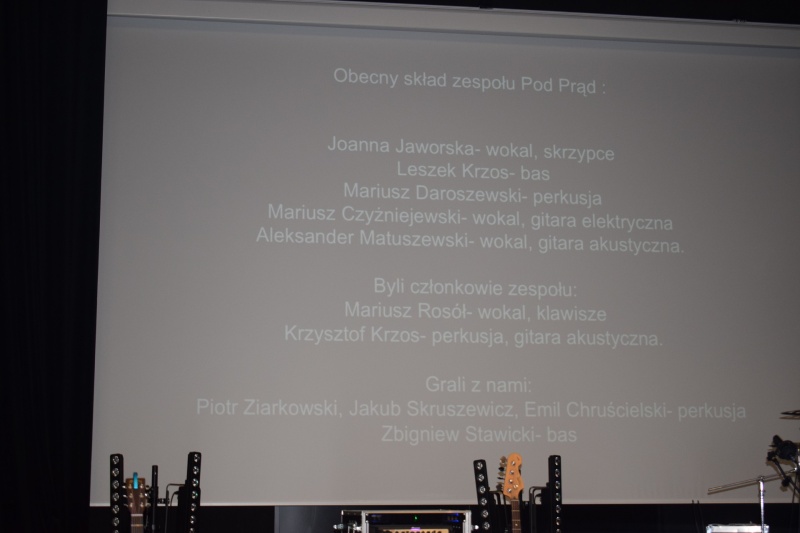 Koncert zespołu Pod Prąd w Centrum Kultury "Wahadło" (fot. PJ)  
