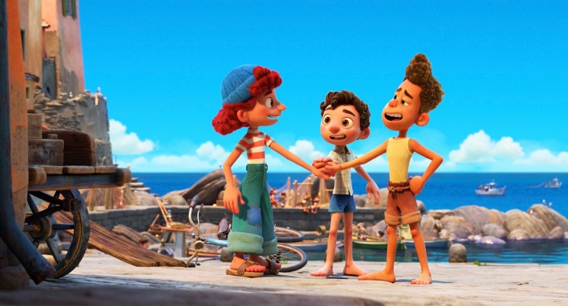 Kadr z filmu "Luca" (źródło: materiały prasowe/Pixar)  