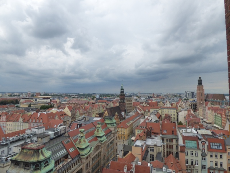 Panorama Wrocławia-widok z Mostu Pokutnic!  