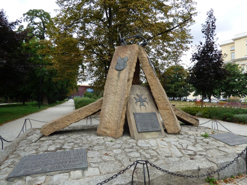 Pomnik Ofiar stalinizmu.
  