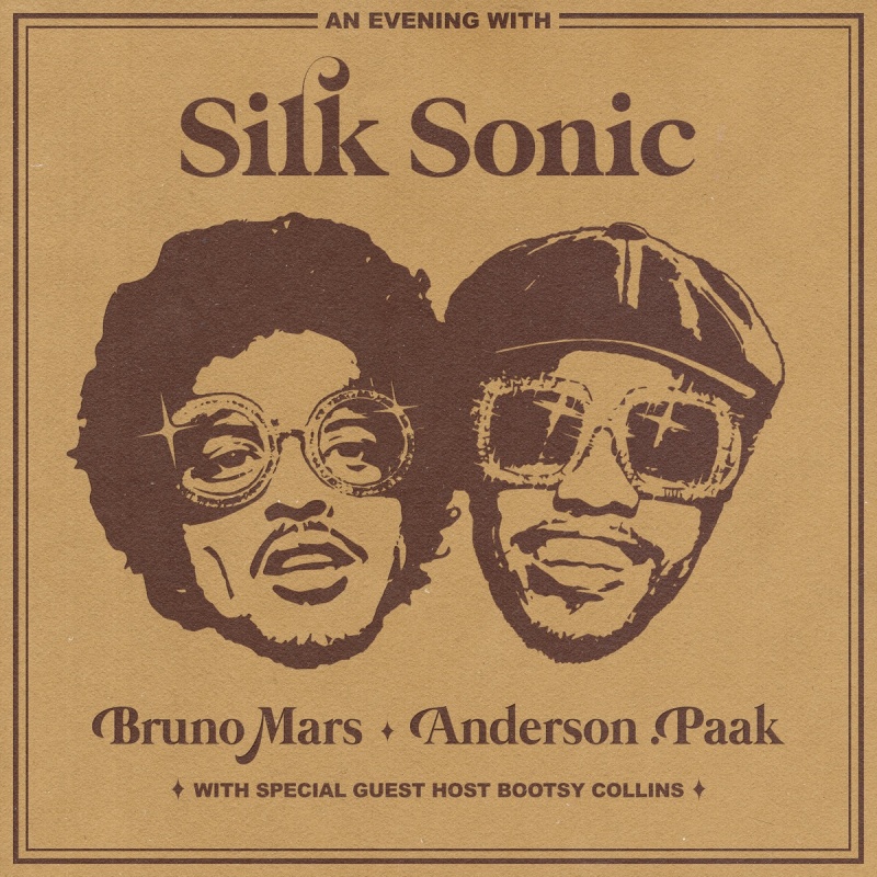 Okładka albumu "An Evening with Silk Sonic" (materiały prasowe)  