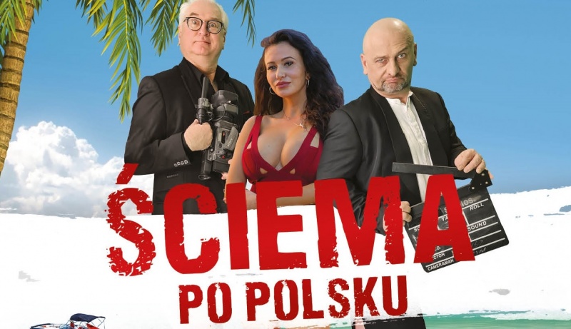 Fragment plakatu "Ściemy po polsku" (źródło: facebook.com/BrauronDystrybucjaKinowa)  