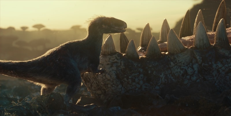 Kadr z filmu "Jurassic World: Dominion" (materiały prasowe)  