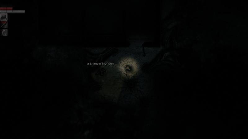 Screen z gry "Darkwood" (źródło: rozgrywka własna)  