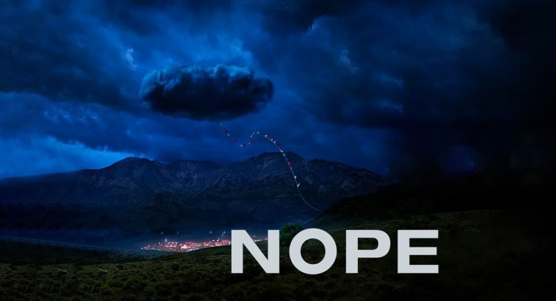 Poster do filmu "Nope" (źródło: materiały prasowe)  
