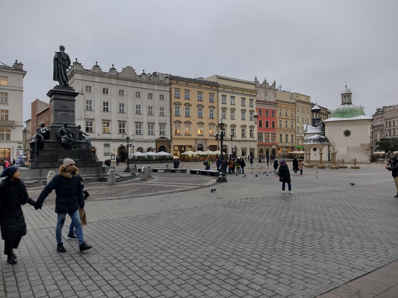 Rynek w Krakowie (fot. PJ)  
