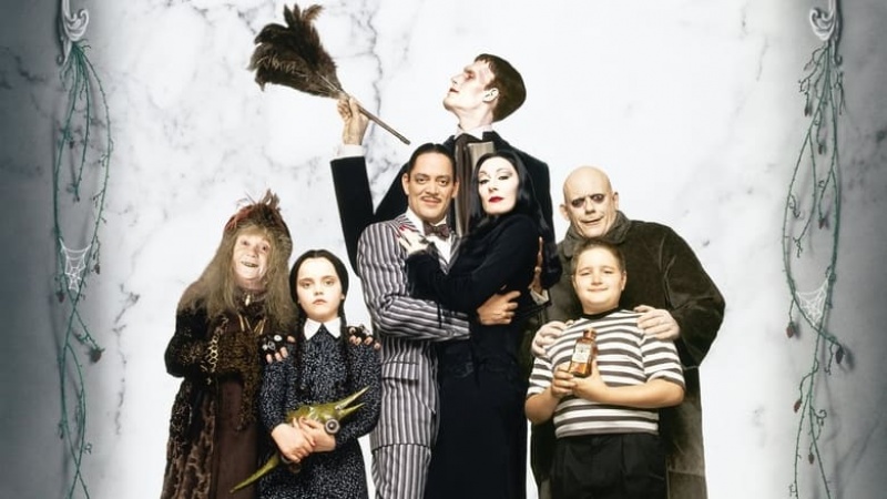 Rodzina Addamsów z lat 90.   
