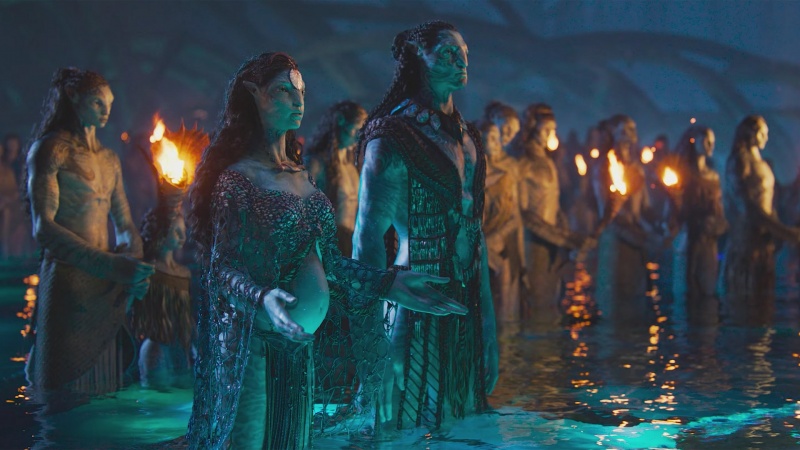 Kadr z filmu "Avatar: Istota wody" (materiały prasowe)  