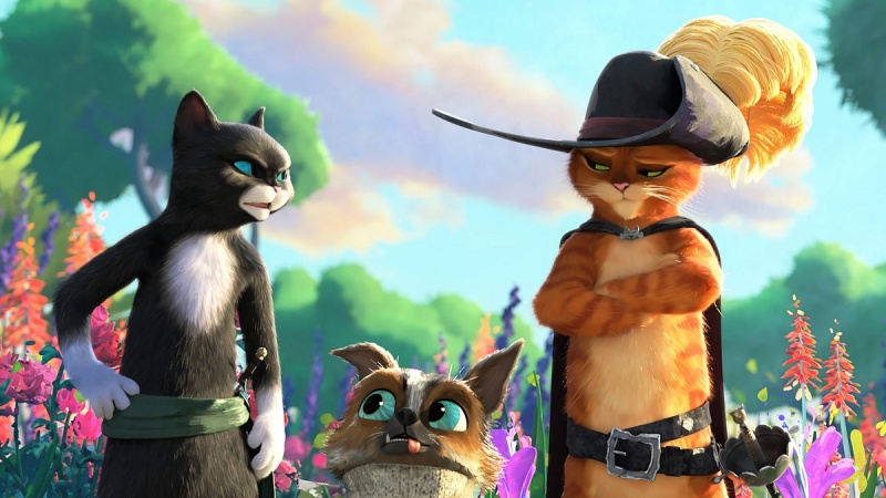 Kadr z filmu "Kot w Butach: Ostatnie życzenie" (materiały prasowe/DreamWorks)  