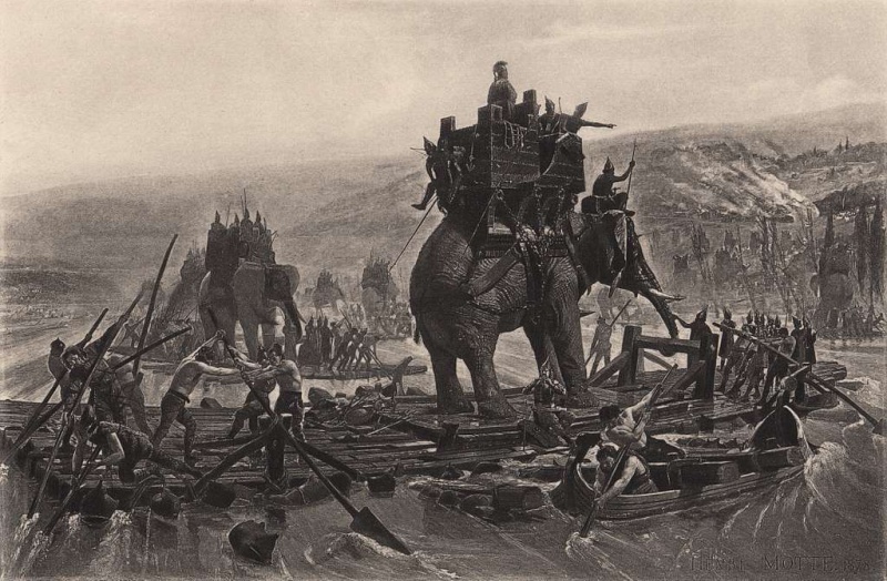 Starożytne słonie (źródło: picryl.com)  