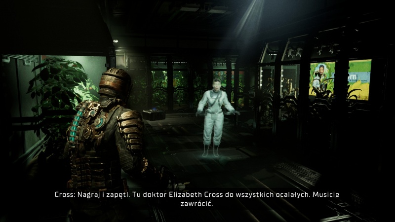 Screen z gry "Dead Space Remake" (źródło: rozgrywka własna)  