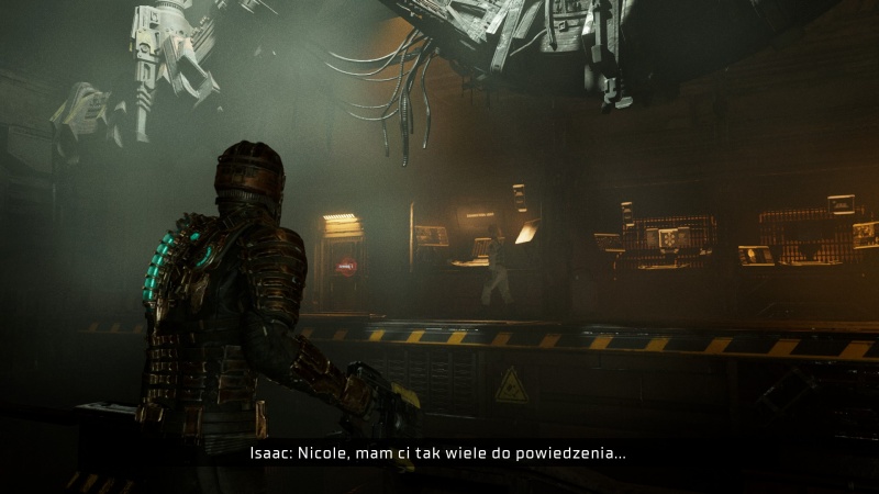 Screen z gry "Dead Space Remake" (źródło: rozgrywka własna)  
