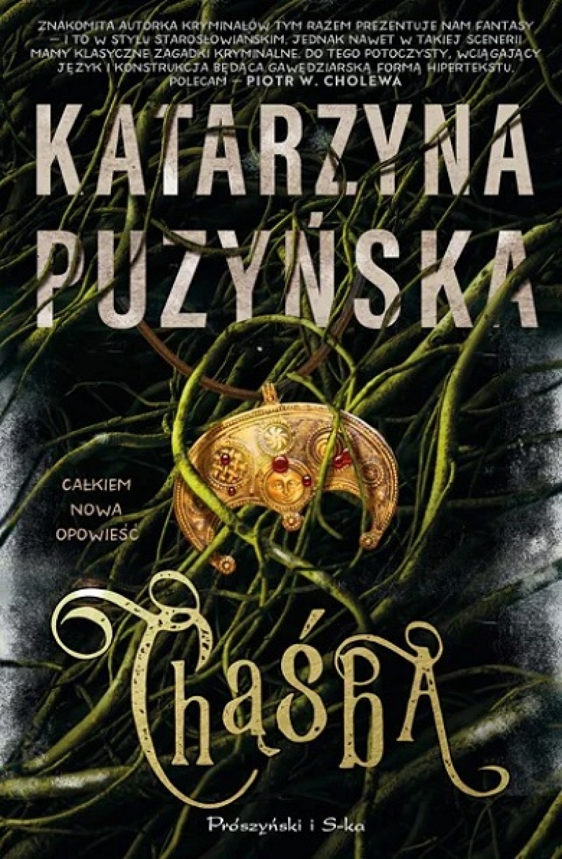 Okładka powieści "Chąśba" (źródło: www.proszynski.pl)  