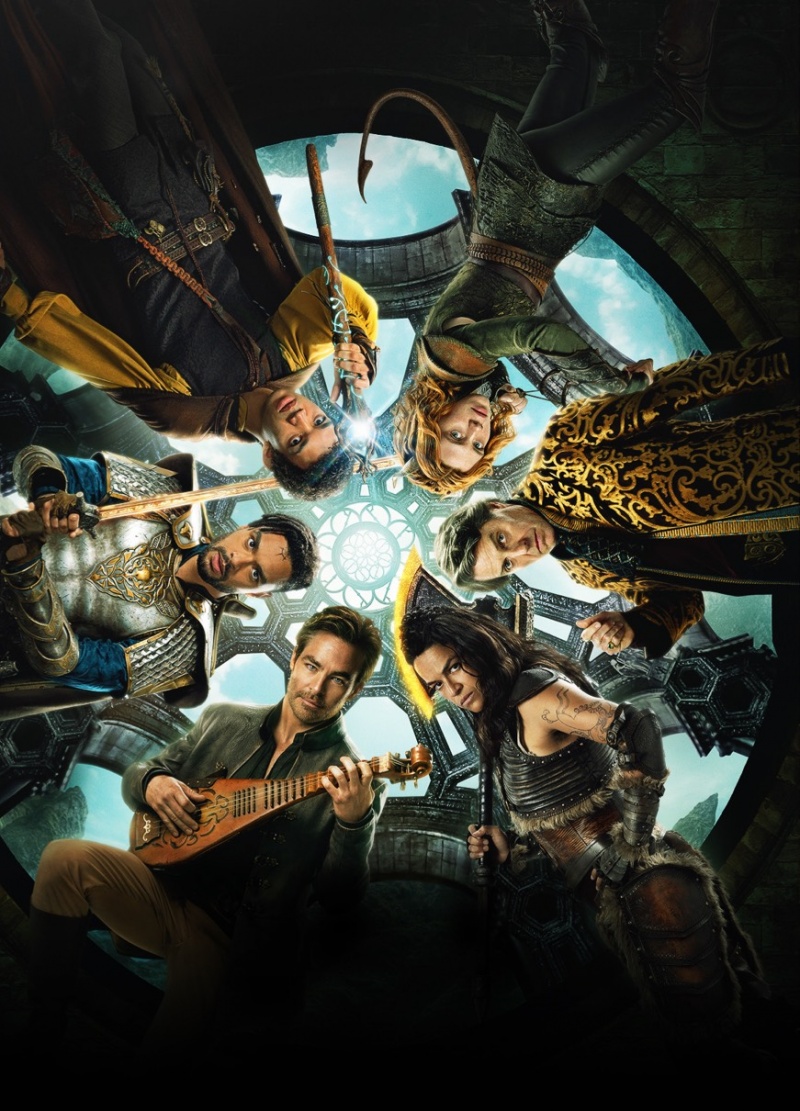 Plakat do filmu "Dungeons & Dragons: Złodziejski honor" (materiały prasowe)  