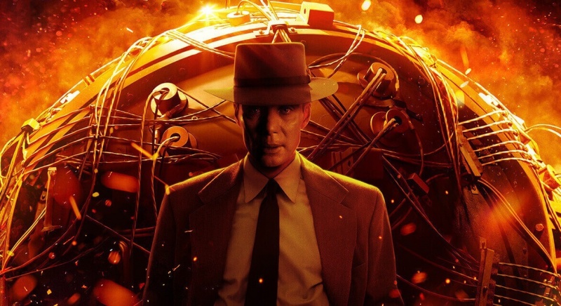 Poster do filmu "Oppenheimer" (fot. materiały prasowe)  