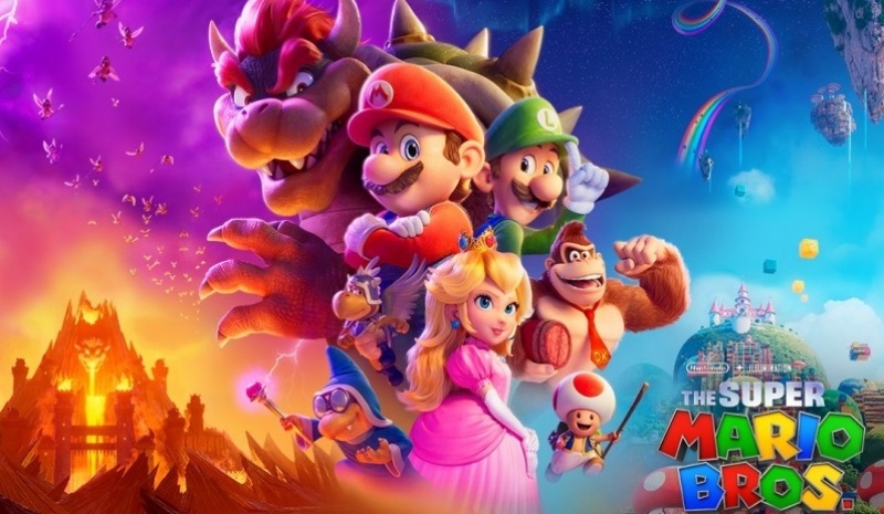 Oficjalny poster do „Super Mario Bros. Film” (materiały prasowe)  