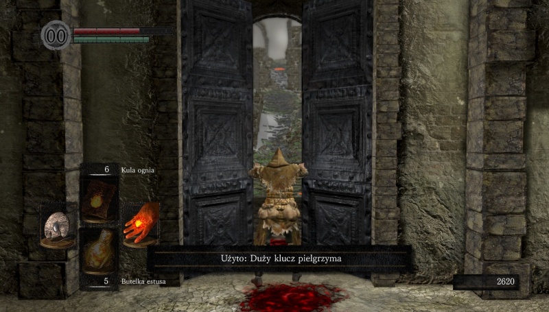 Screen z gry "Dark Souls Remastered" (źródło: rozgrywka własna)  