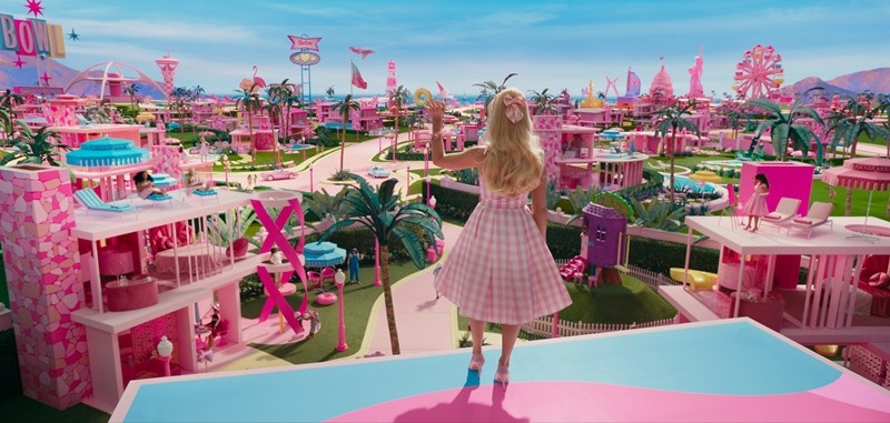 Kadr z filmu "Barbie" (materiały prasowe/Warner Bros)  