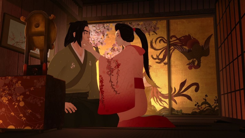 Kadr z serialu "Niebieskooki samuraj" (fot. Netflix)  