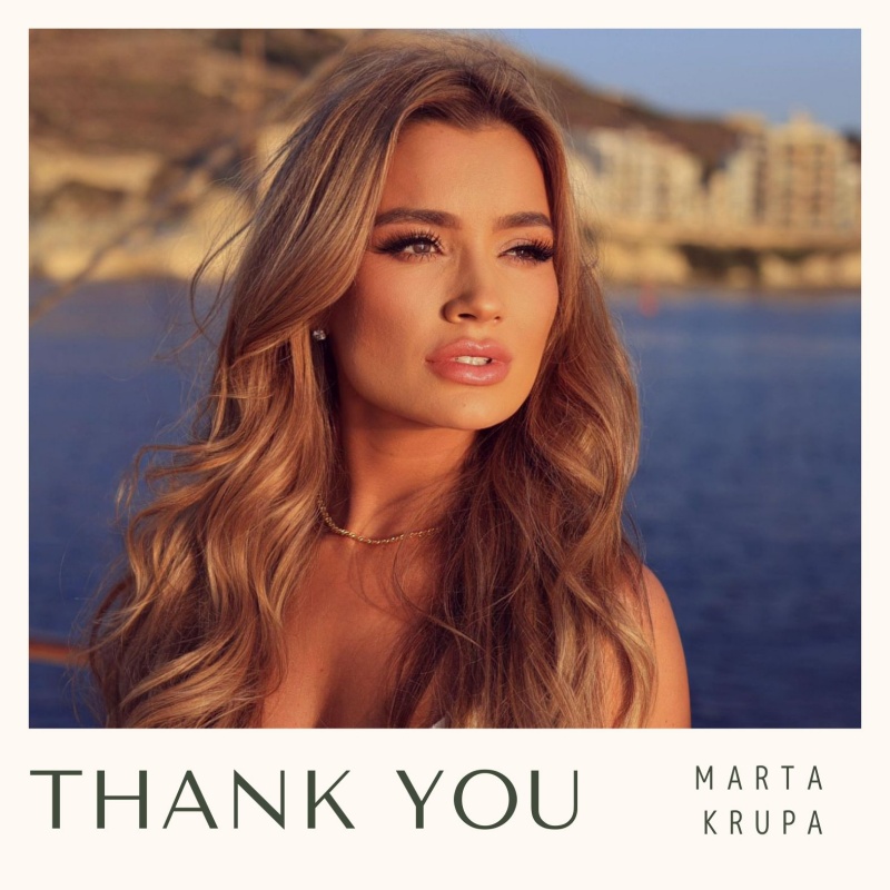 Okładka singla "Thank You" (materiały promocyjne)  
