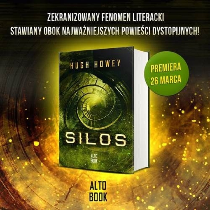 Powieść pt. "Silos" wznowiona przez Altobook (fot. materiały promocyjne)  