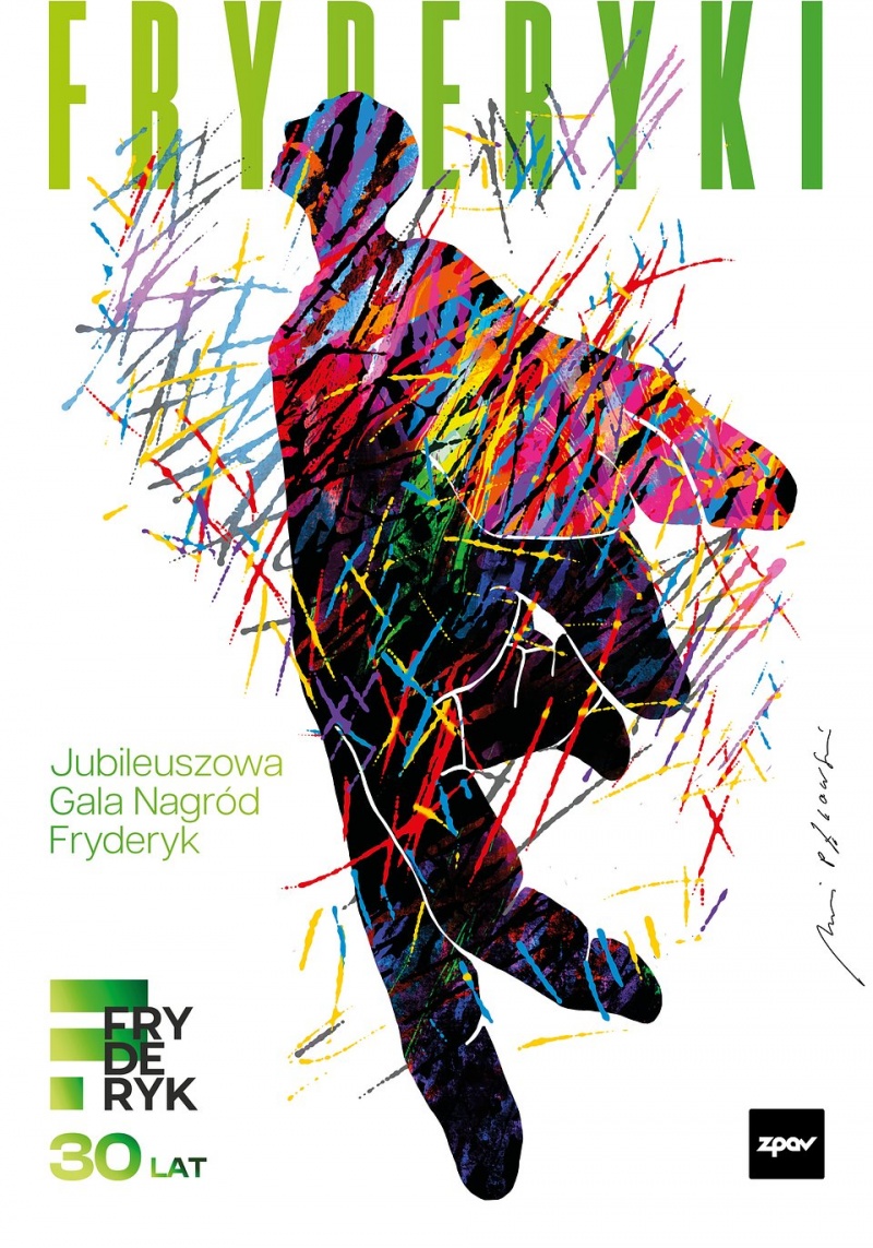 Oficjalny plakat Fryderyków 2024 (fot. materiały prasowe/Fryderyki.pl)  