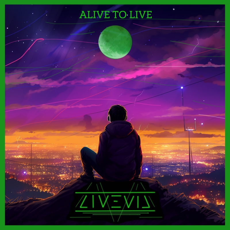 Okładka fizycznej płyty "Alive to live" (fot. materiały promocyjne)  