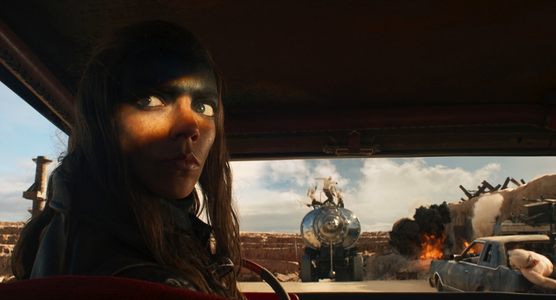 Kadr z filmu "Furiosa: Saga Mad Max" (materiały prasowe/Warner Bros)  