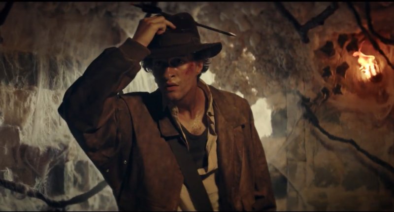 Indiana Jones od Mateusza Leszka (fot. youtube)  