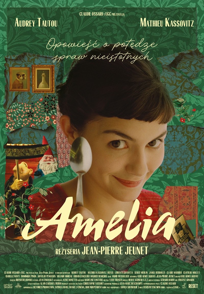 Oficjalny plakat do filmu "Amelia" (materiały promocyjne)  