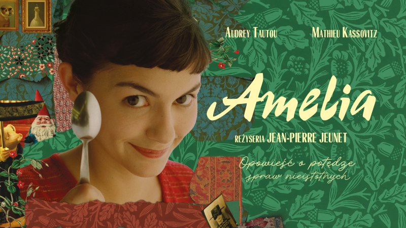 Oficjalny plakat do filmu "Amelia" (materiały promocyjne)  